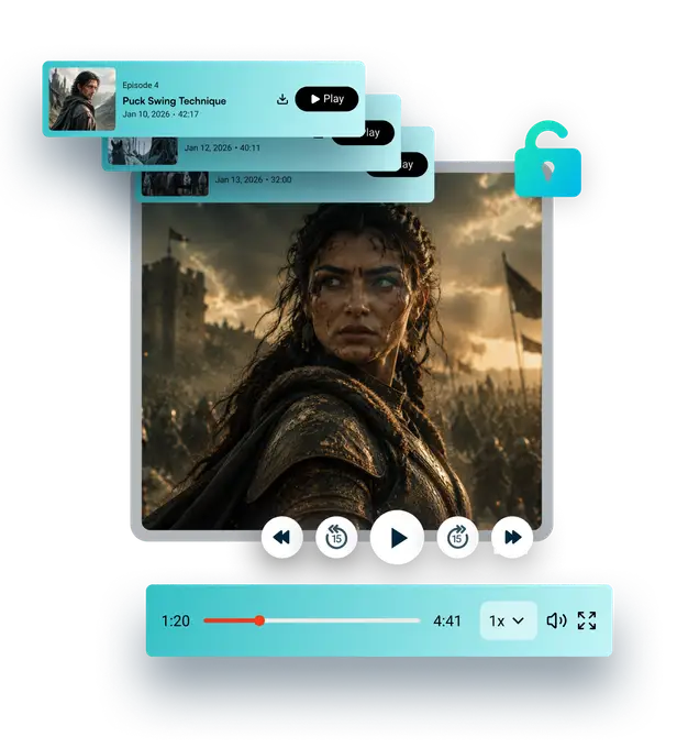 [Direct Sales & Distribution of Episodic Videos & Podcasts]